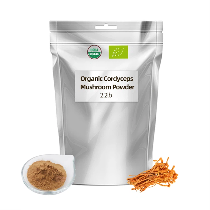 Cordyceps bolet en pols