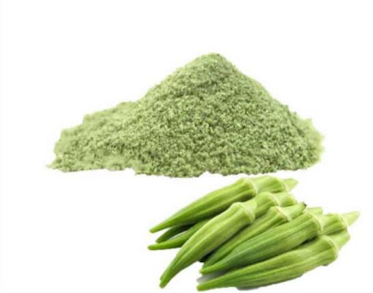 Pols d’okra liofilitzat