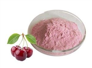 Pols de cirera pastís liofilitzat